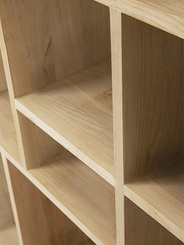 etagere m small 90x30x139 light oak