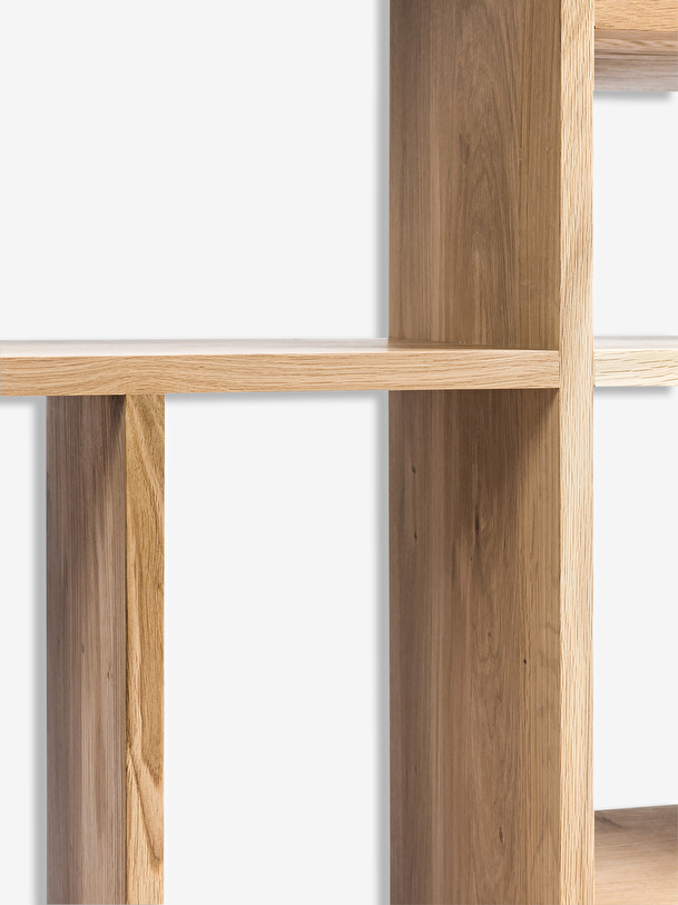 etagere m 104x30x219 light oak