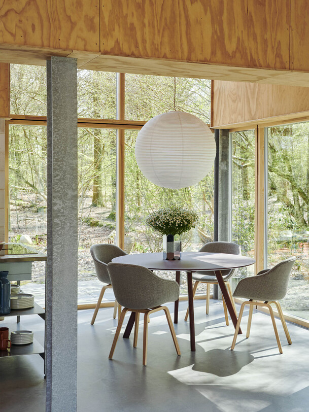 shade paper pendant light d80cm white