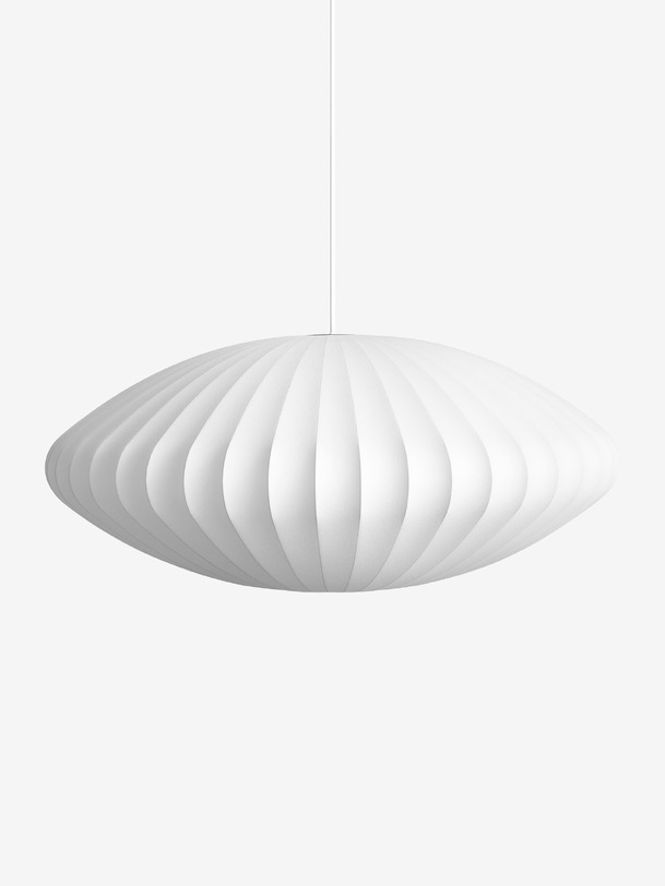 suspension soucoupe xl white