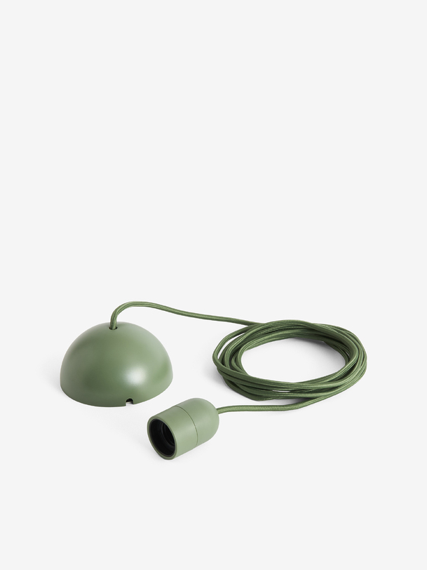 suspension cÂble paper shade vert - hay green