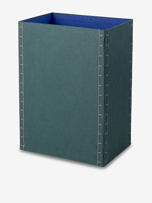 green blue foldable basket 21x30x42 green
