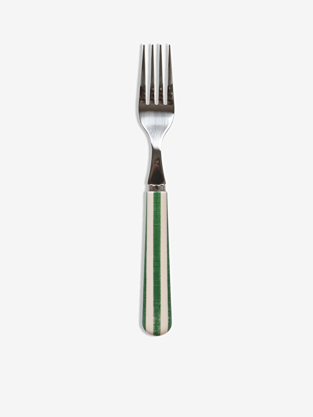 paul fork green stripe green