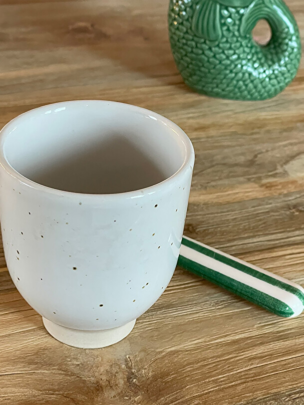 paul fork green stripe green