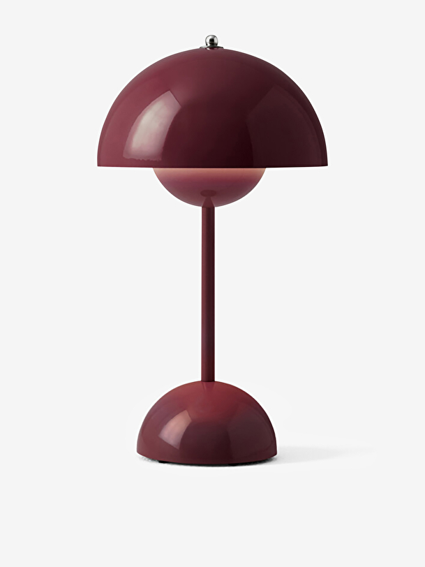 nomad lamp vp9 plum flower pot plum