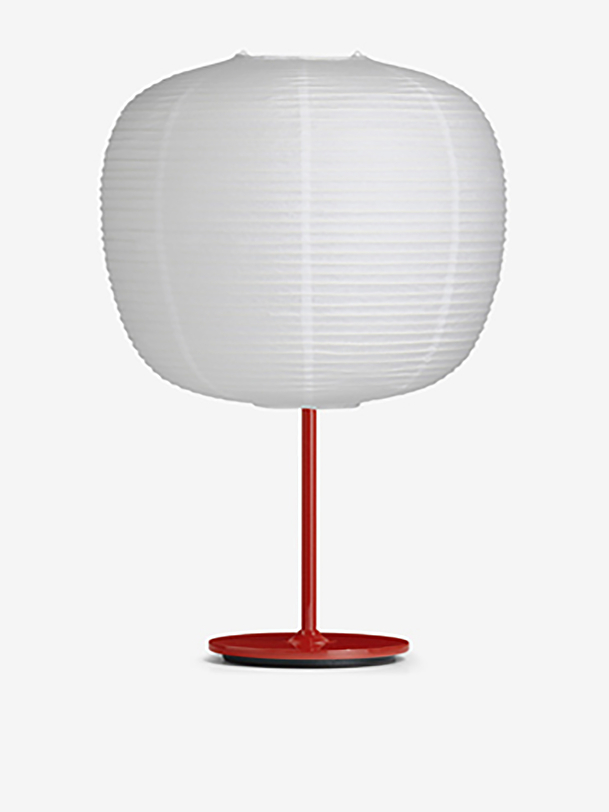 common rice paper lamp red foot red