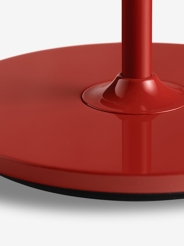 common rice paper lamp red foot red