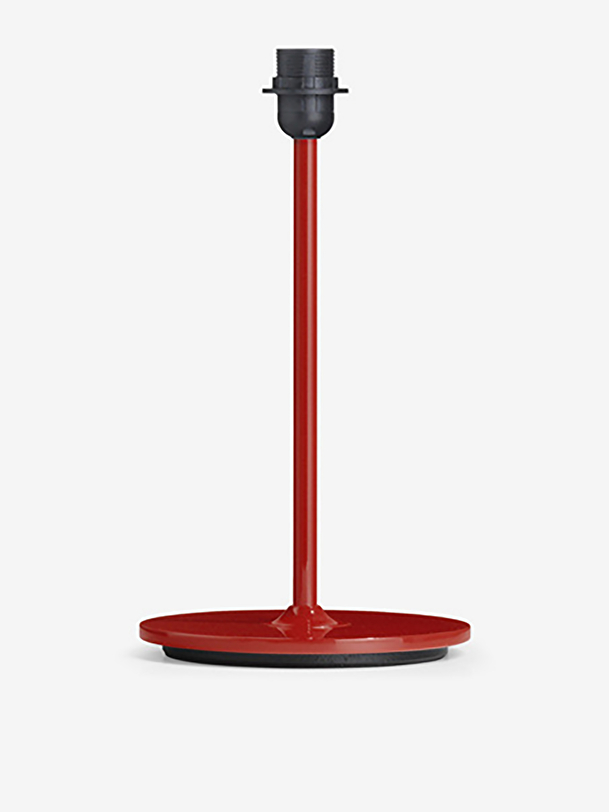 common rice paper lamp red foot red