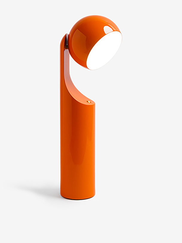nomad lamp 180 tangerine tangerine