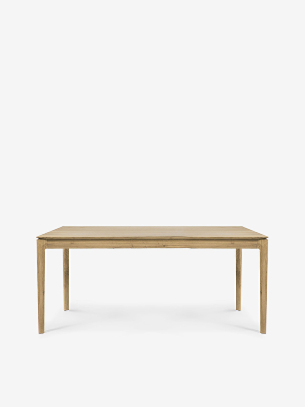 table a rallonge bok en chene - 180280 cm light oak