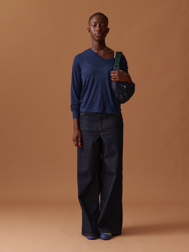 harris t-shirt bleu nuit