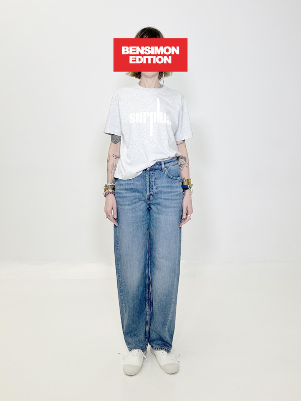 t-shirt narbonne bensimon edition heather gray