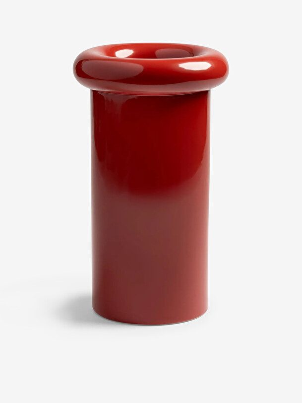 vase turban rouge red
