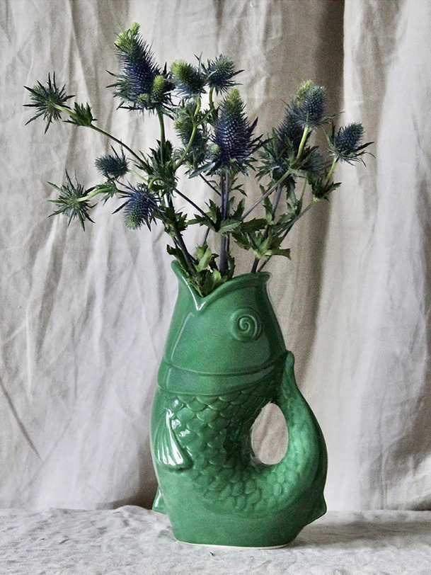 vase poisson kaki - opjet khaki