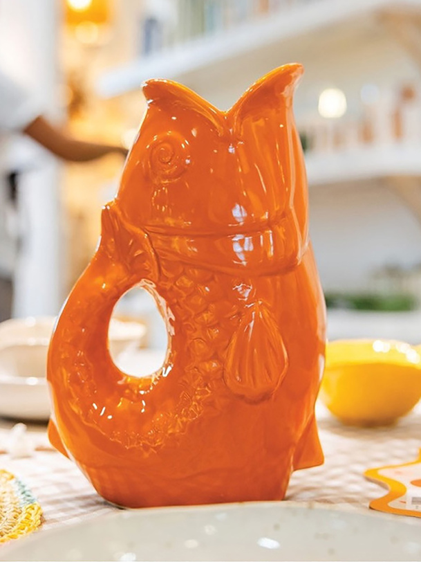 vase poisson orange - opjet orange
