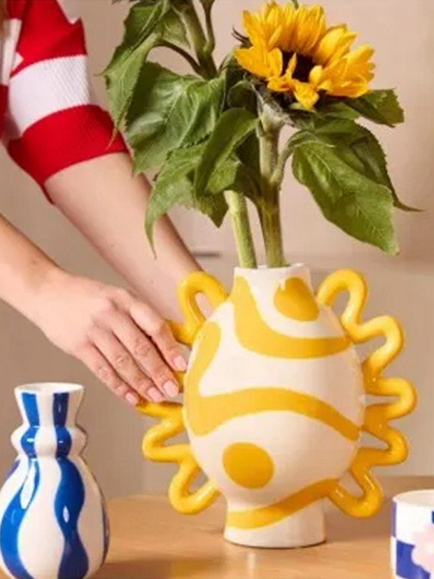 vase carolina - que rico blue
