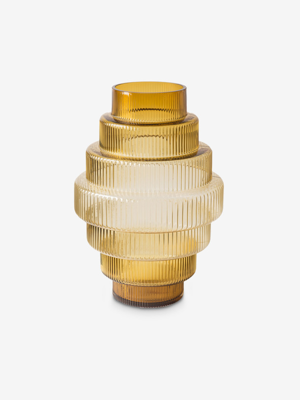 amber tofsy vase s amber
