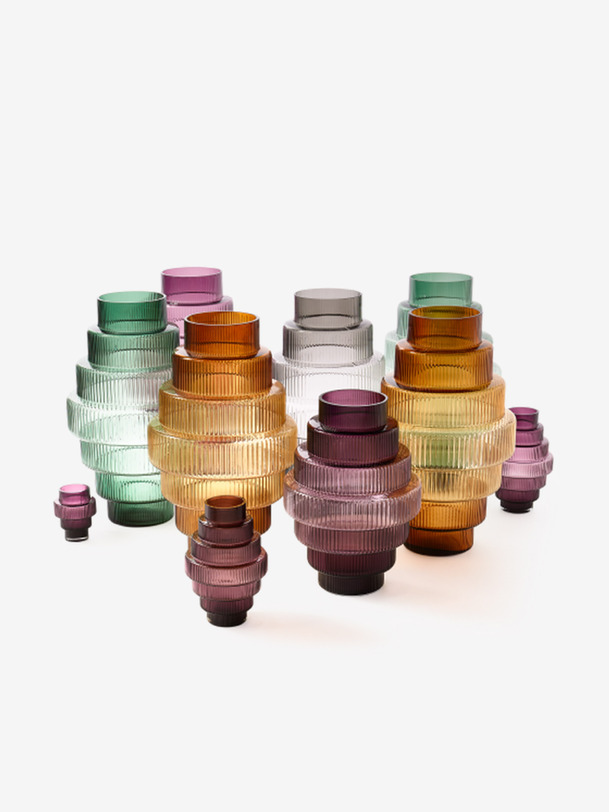 amber tofsy vase s amber