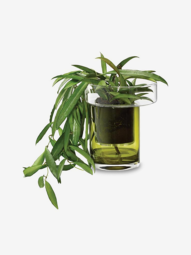 small water reserve pot h35 d26 green
