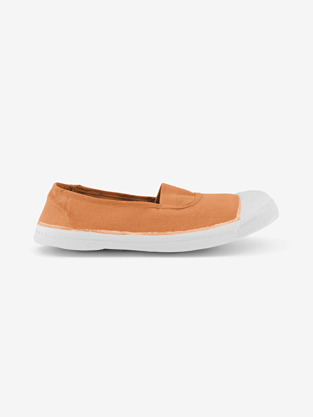 woman elastic tennis coral