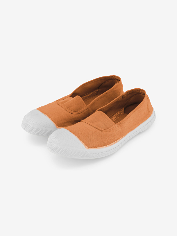 woman elastic tennis coral