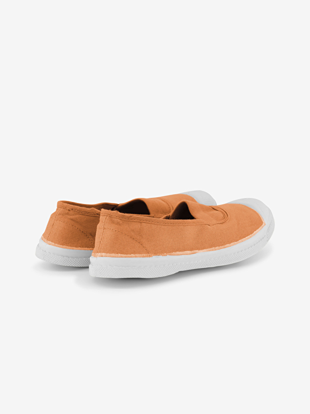 woman elastic tennis coral