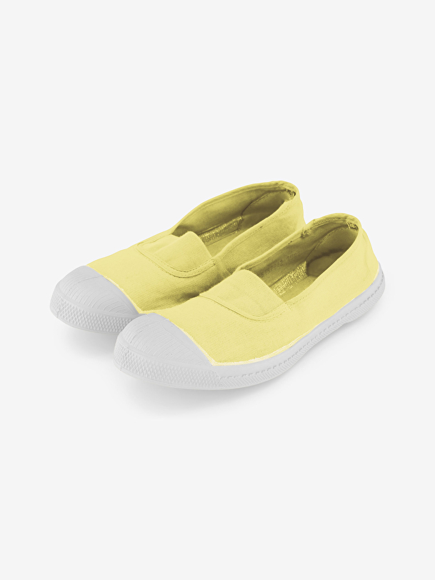 woman elastic tennis lemon
