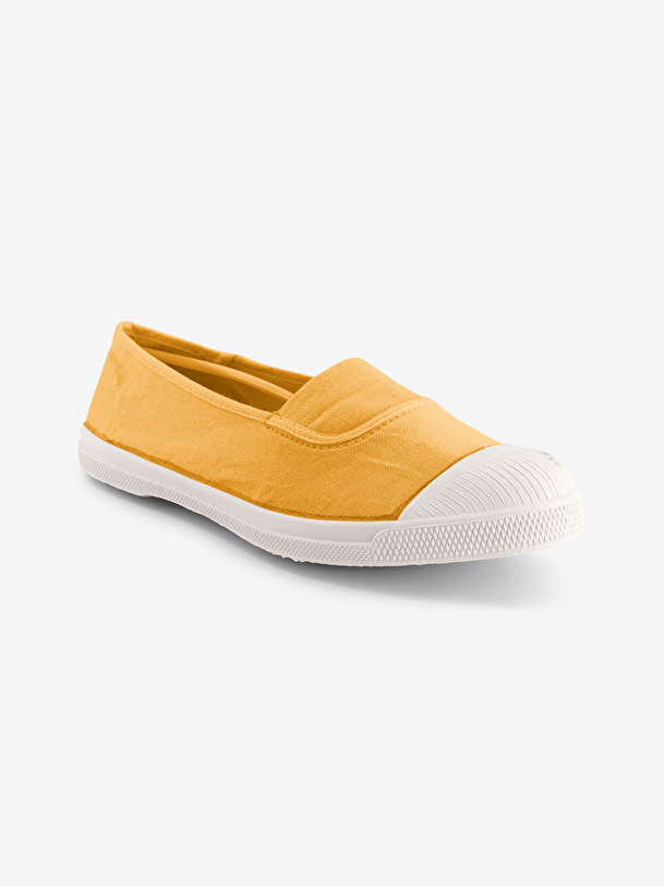 women elastic tennis saffron