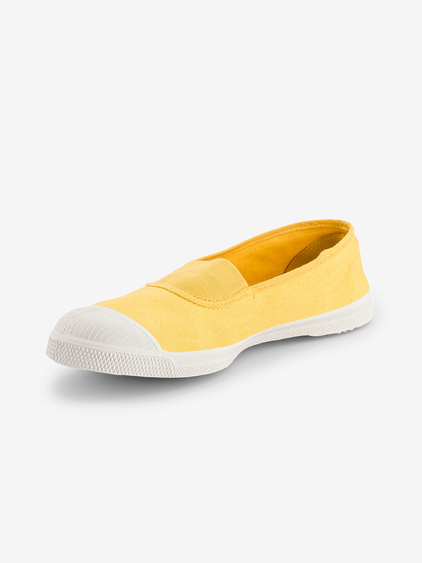 women elastic tennis gold button