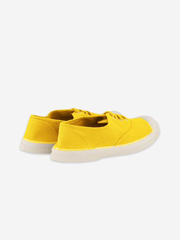 woman lace-up tennis soleil