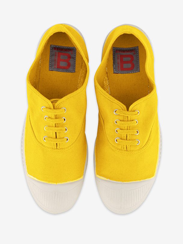 woman lace-up tennis soleil