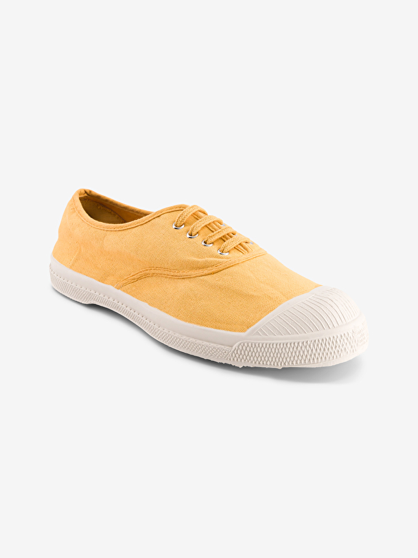 women laces tennis saffron