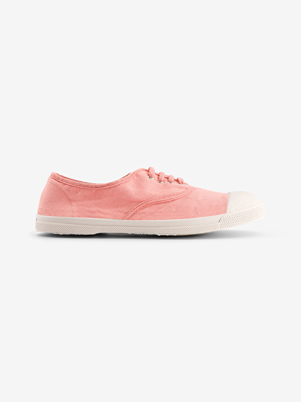 women laces tennis soft pink