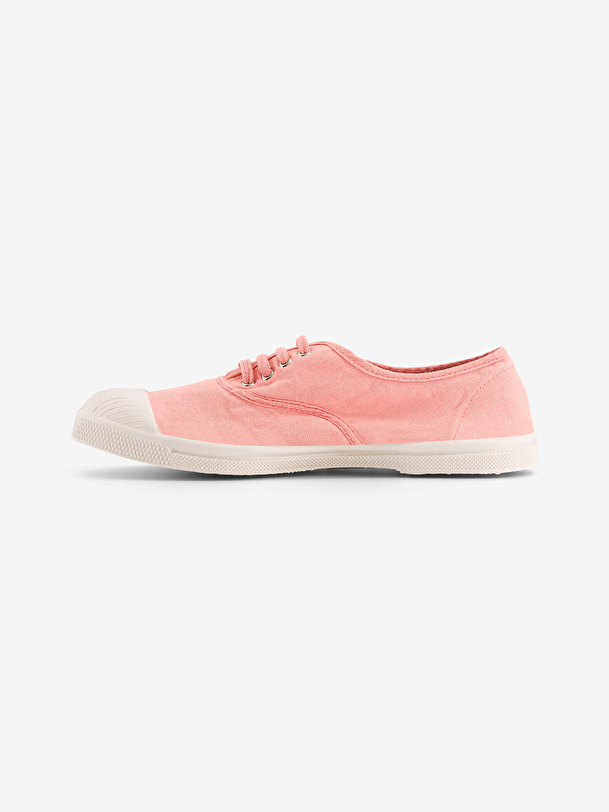 women laces tennis soft pink