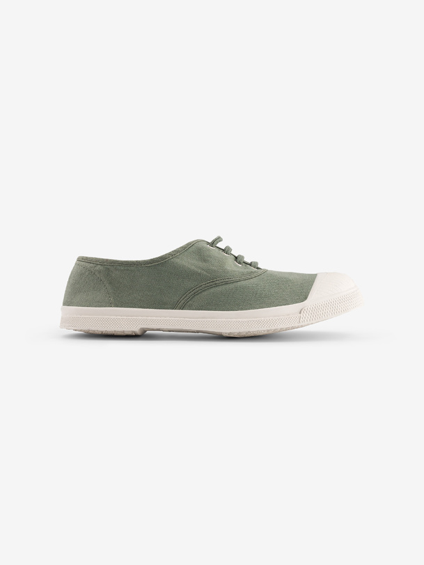 women laces tennis sage