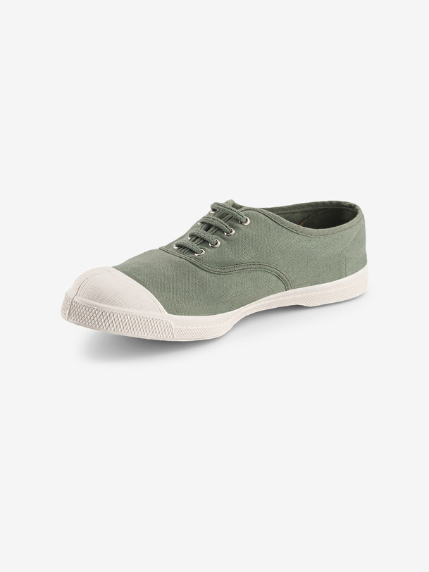 women laces tennis sage