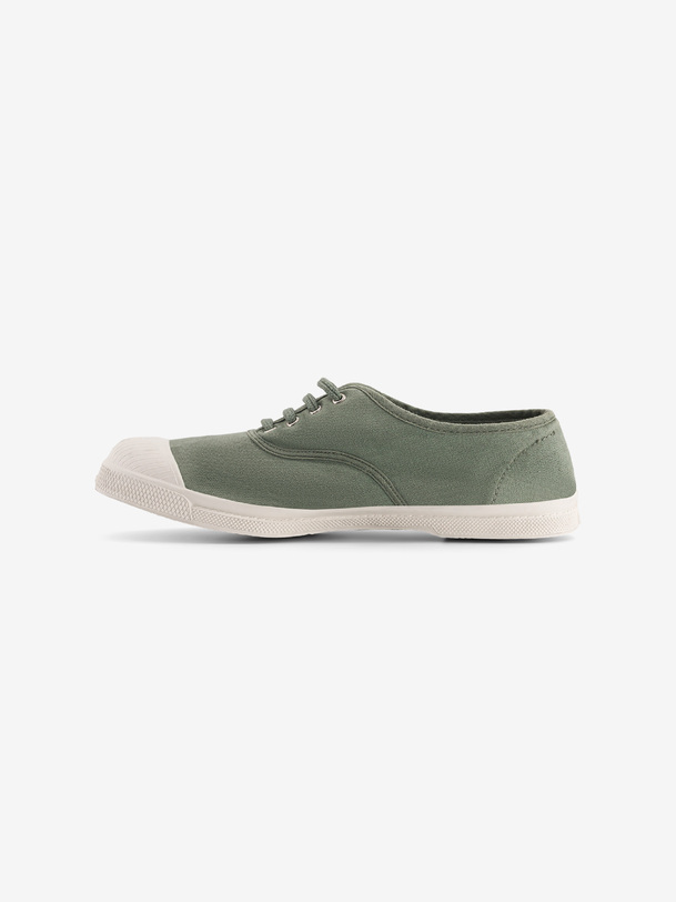women laces tennis sage